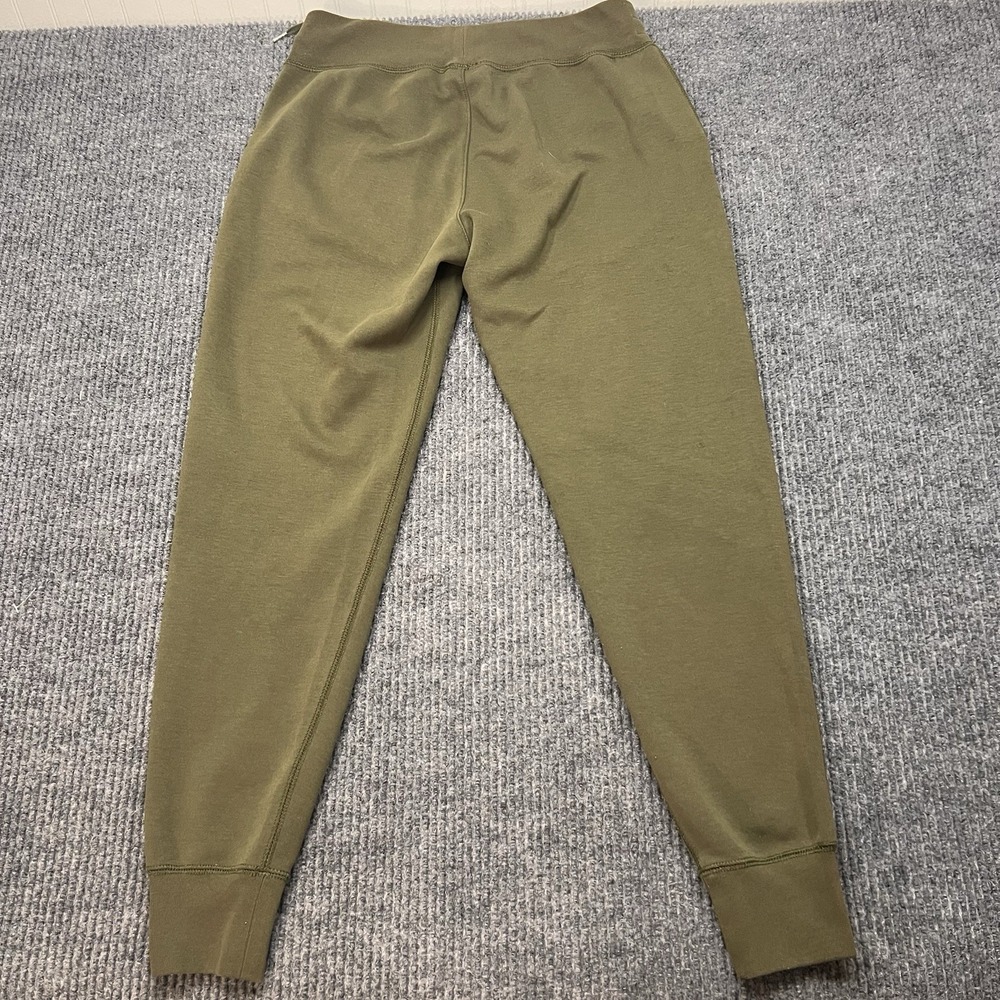 POLO RALPH LAUREN Sweatpants Joggers Womens Small Olive Double Knit Tech Pockets - Picture 3 of 8